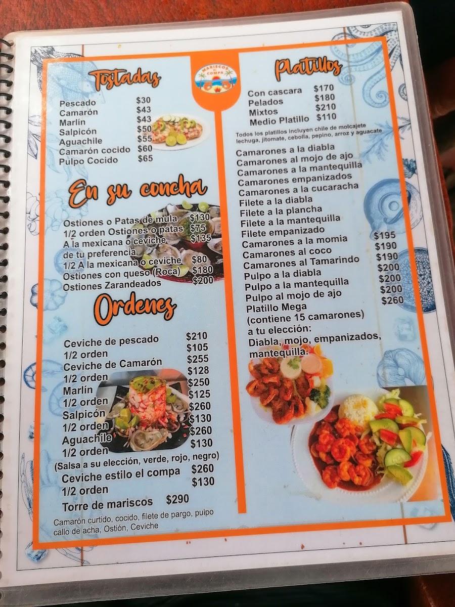 Cantaritos “El compa Gera” Menu - Image 5